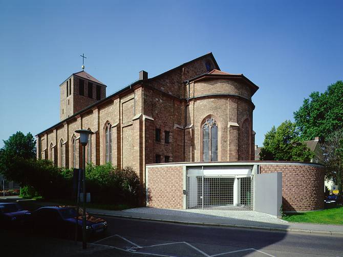 Sakristei Mariae Namen Hanau Kirche und Sakristei